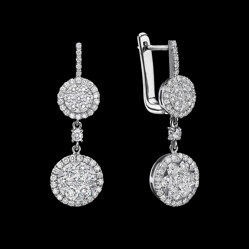 Rounds - Double AB-7 Earrings