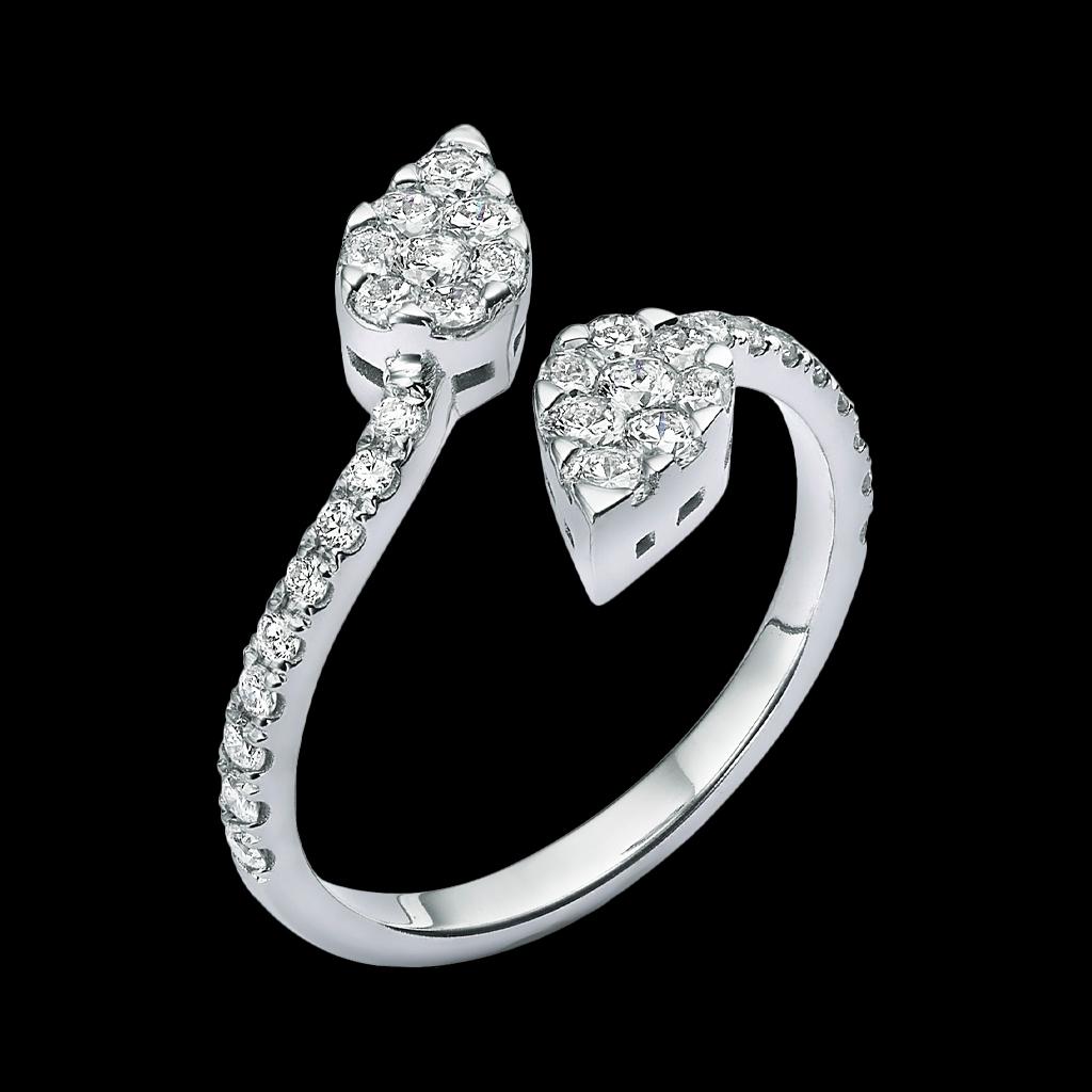 Pear Shapes - PS-8DD Ring
