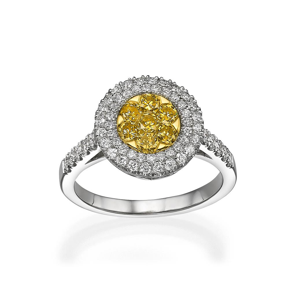 Fancy Yellow - A-7C Ring with Fancy Yellow