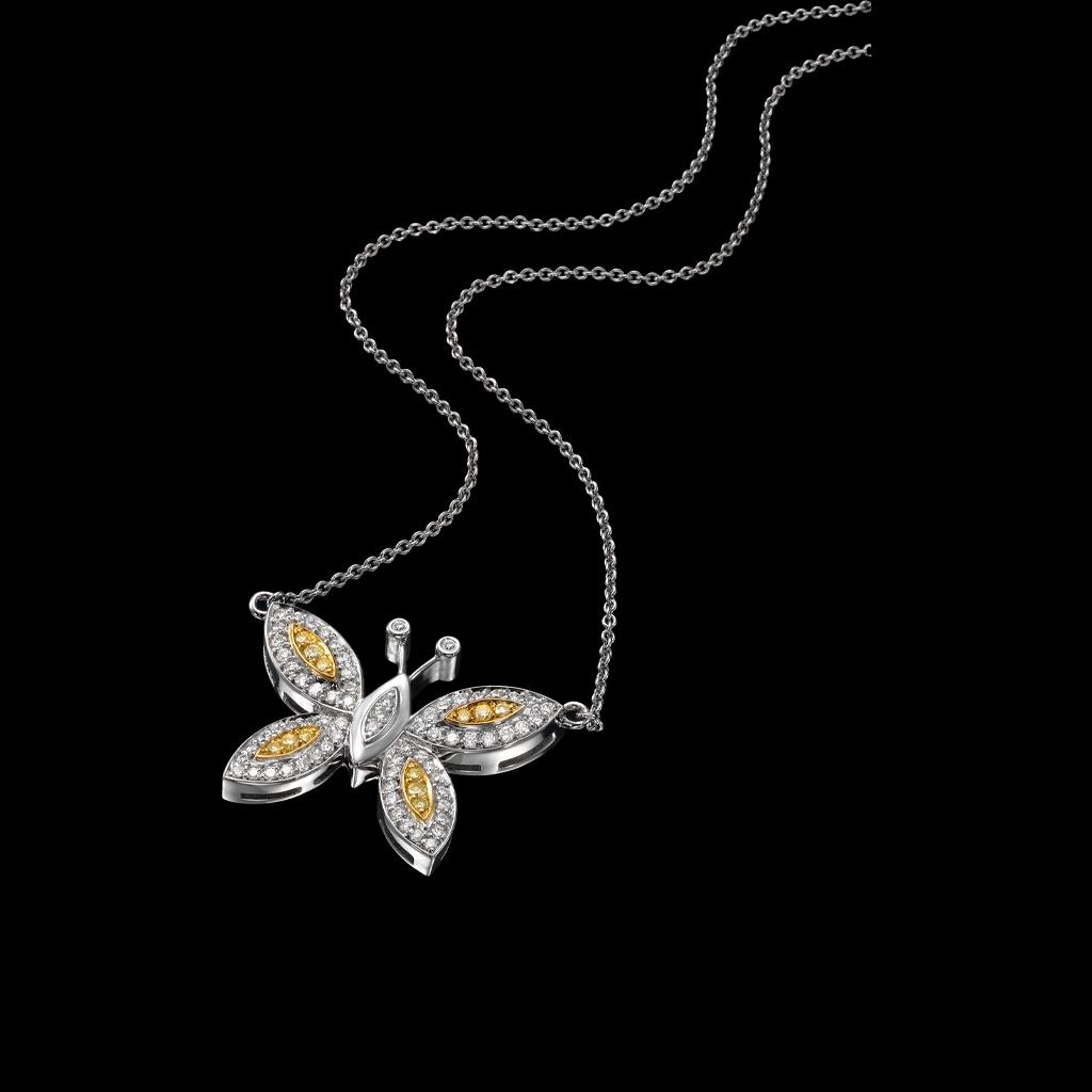 Butterflies & Flowers - BF-81 Butterfly Pendant